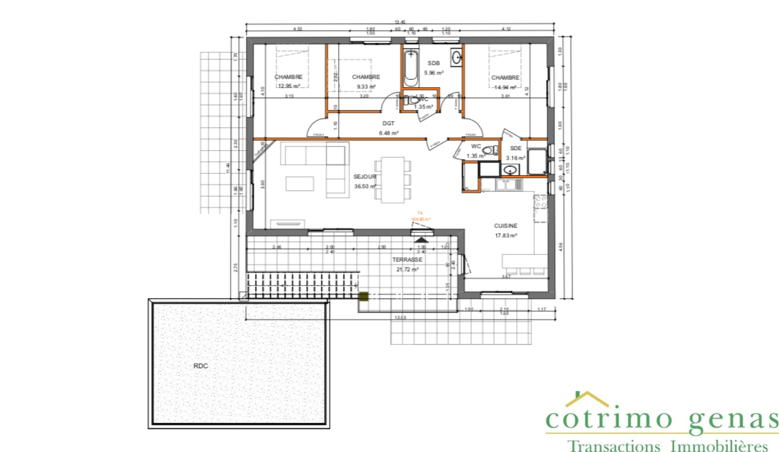 Image_8, Appartement, Vaulx-en-Velin, ref :984