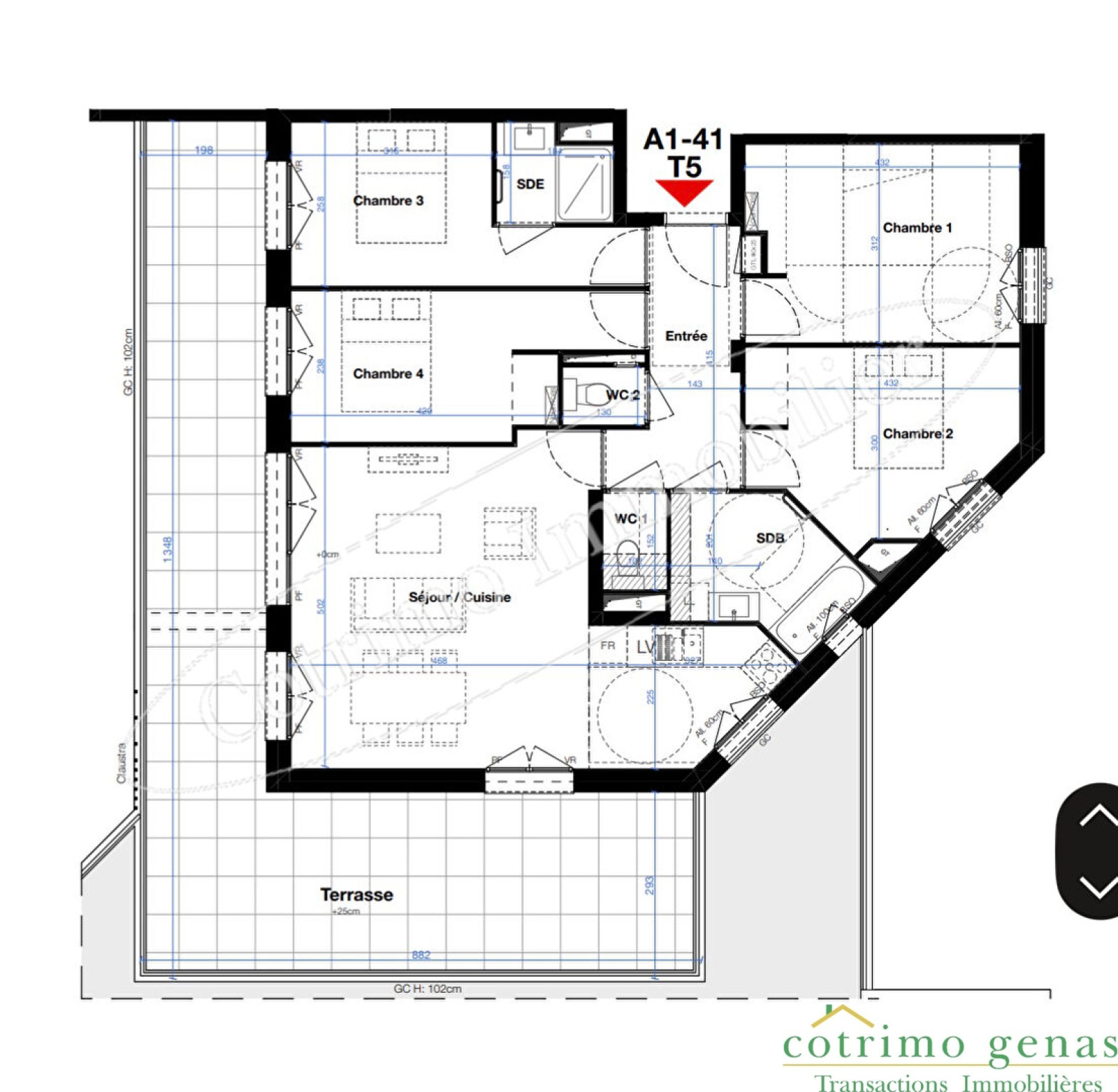 Image_5, Appartement, Bron, ref :1578