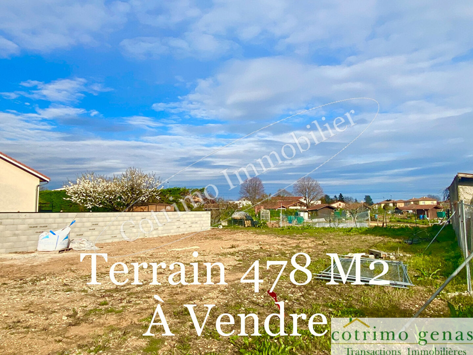 Image_1, Terrain, Chassieu, ref :653